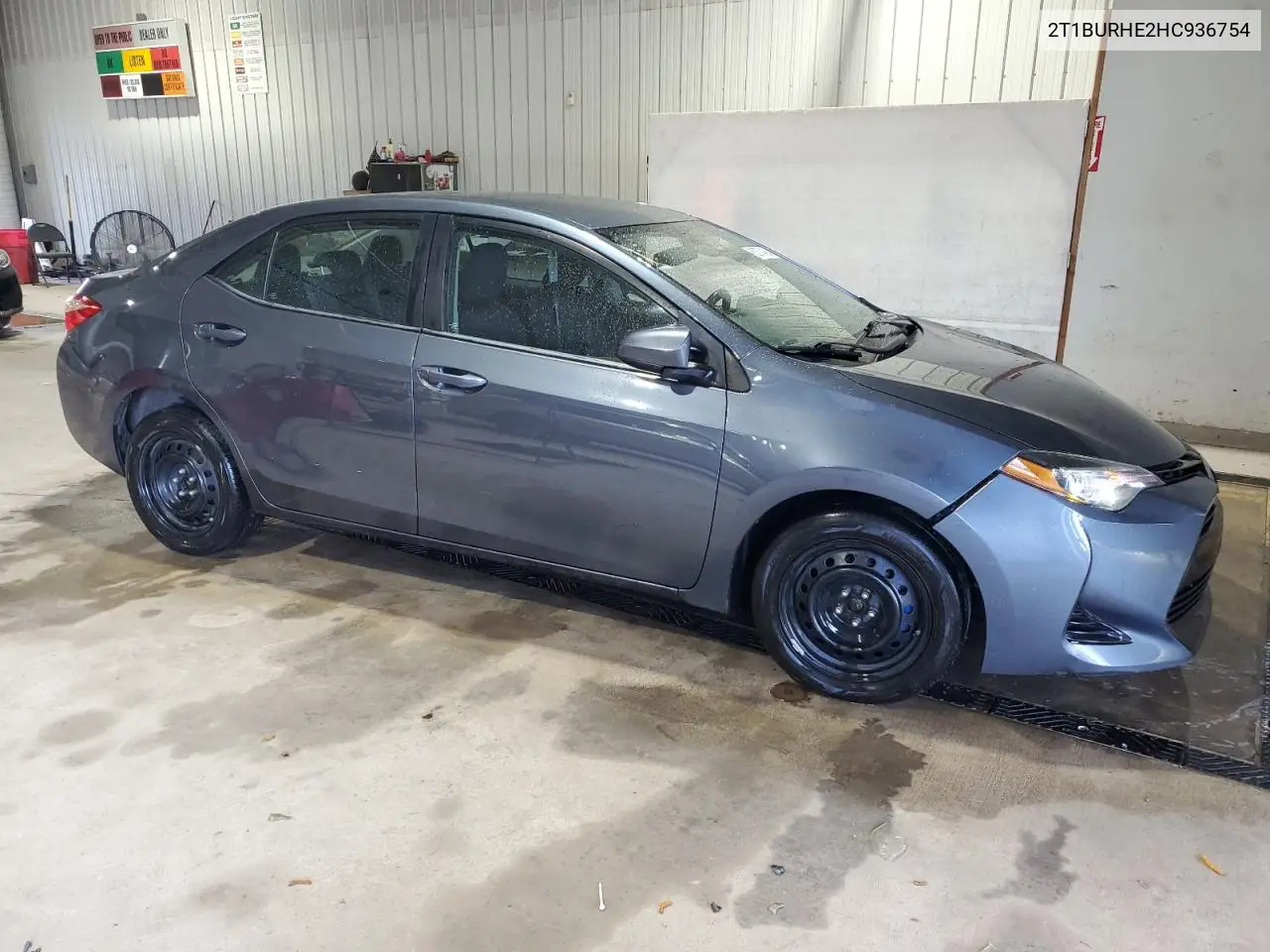 2017 Toyota Corolla L VIN: 2T1BURHE2HC936754 Lot: 63370495
