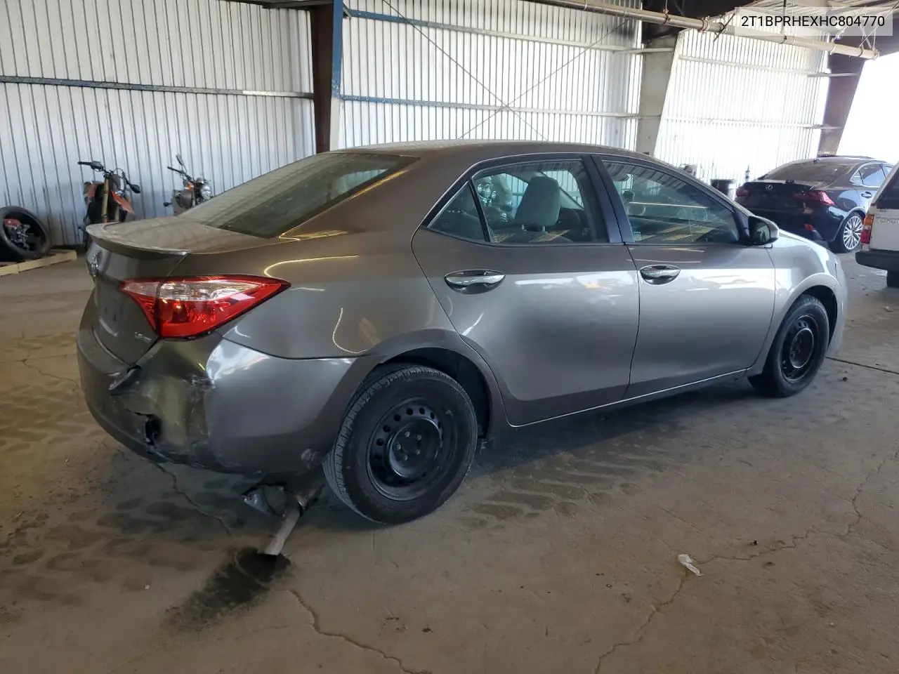 2017 Toyota Corolla Le Eco VIN: 2T1BPRHEXHC804770 Lot: 63514805