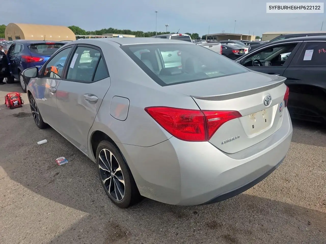 2017 Toyota Corolla L VIN: 5YFBURHE6HP622122 Lot: 63535595