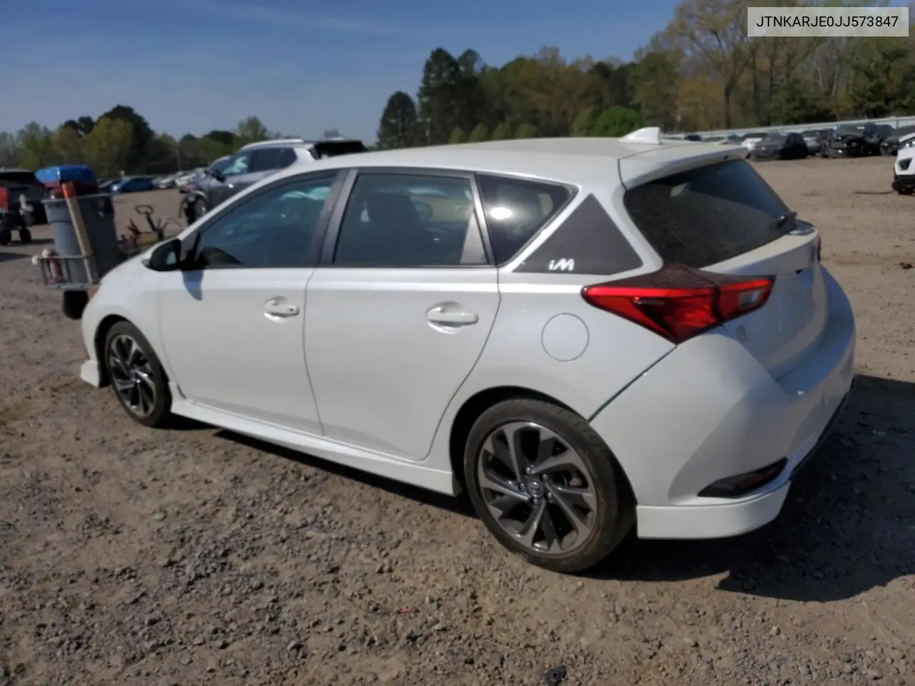 2018 Toyota Corolla Im VIN: JTNKARJE0JJ573847 Lot: 50879475