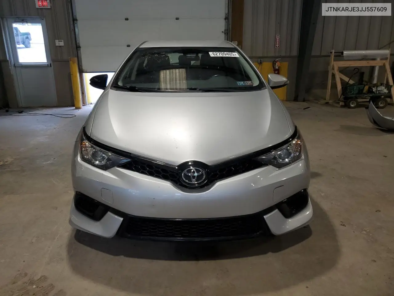 2018 Toyota Corolla Im VIN: JTNKARJE3JJ557609 Lot: 62709405