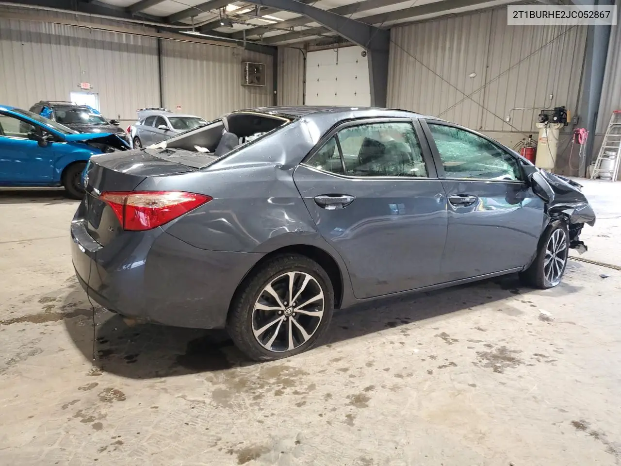 2018 Toyota Corolla L VIN: 2T1BURHE2JC052867 Lot: 63064785