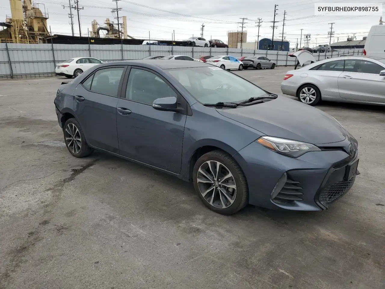 2019 Toyota Corolla L VIN: 5YFBURHE0KP898755 Lot: 50063075