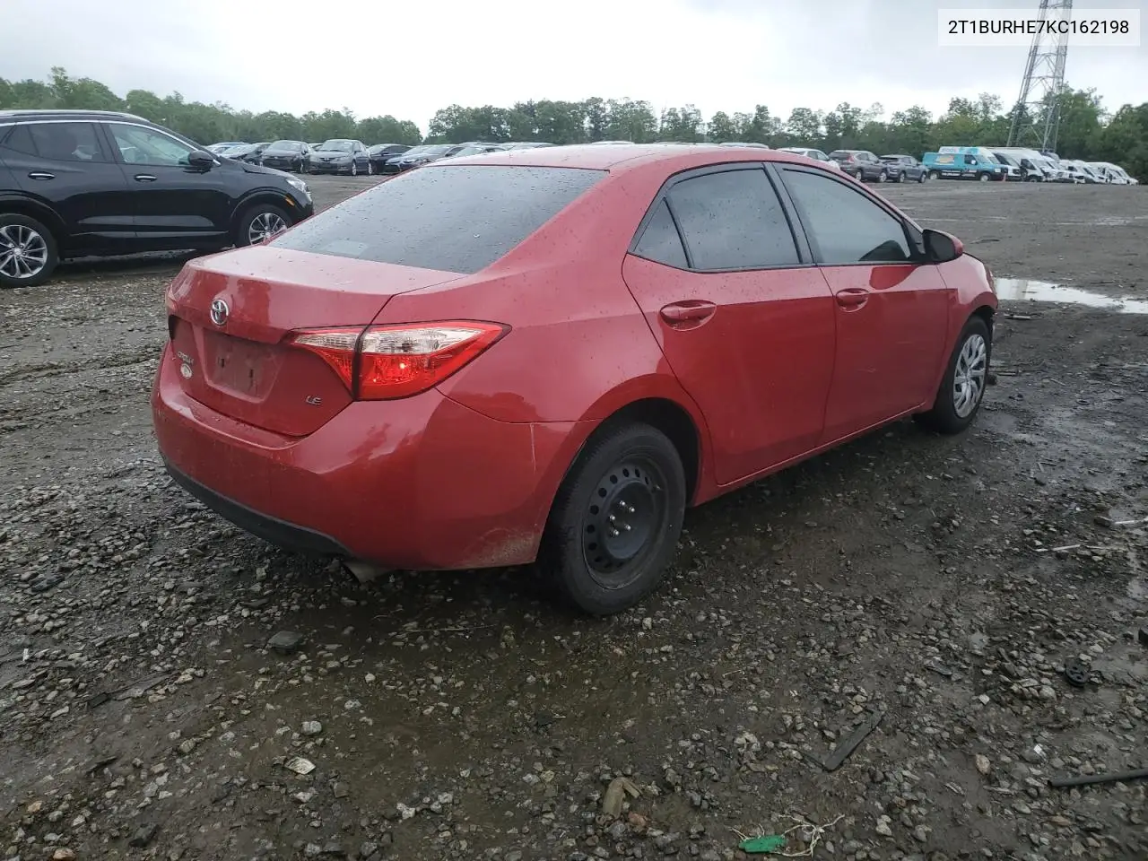 2019 Toyota Corolla L VIN: 2T1BURHE7KC162198 Lot: 56483805