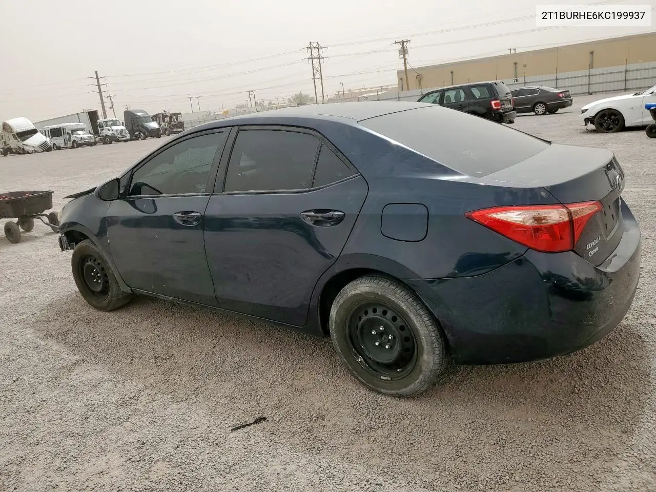 2019 Toyota Corolla L VIN: 2T1BURHE6KC199937 Lot: 56992815