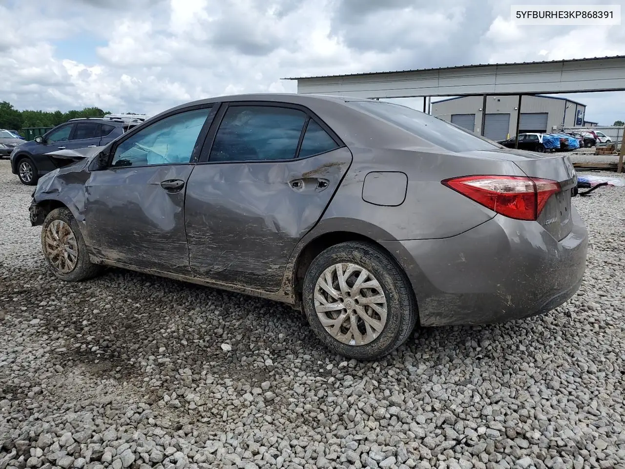 2019 Toyota Corolla L VIN: 5YFBURHE3KP868391 Lot: 58704495