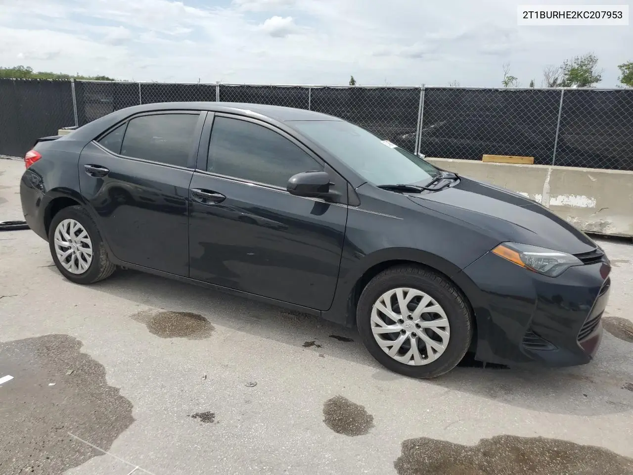 2019 Toyota Corolla L VIN: 2T1BURHE2KC207953 Lot: 62748675
