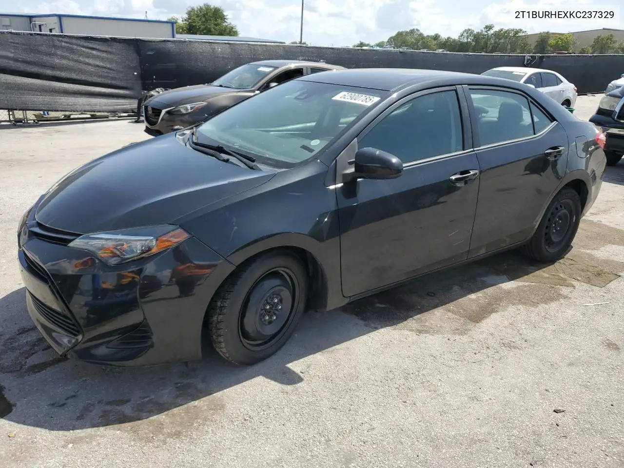2019 Toyota Corolla L VIN: 2T1BURHEXKC237329 Lot: 62900785