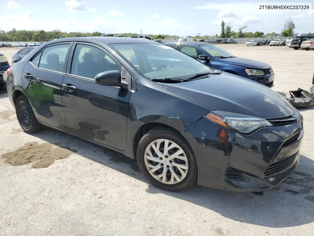 2019 Toyota Corolla L VIN: 2T1BURHEXKC237329 Lot: 62900785