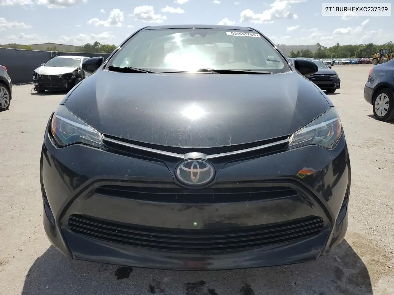 2019 Toyota Corolla L VIN: 2T1BURHEXKC237329 Lot: 62900785