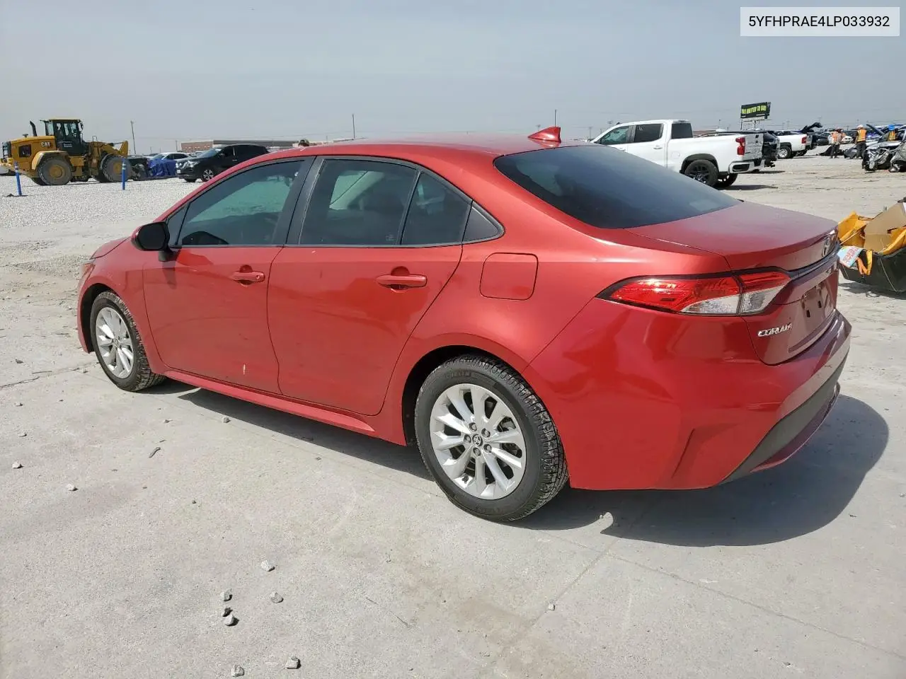 2020 Toyota Corolla Le VIN: 5YFHPRAE4LP033932 Lot: 56993085