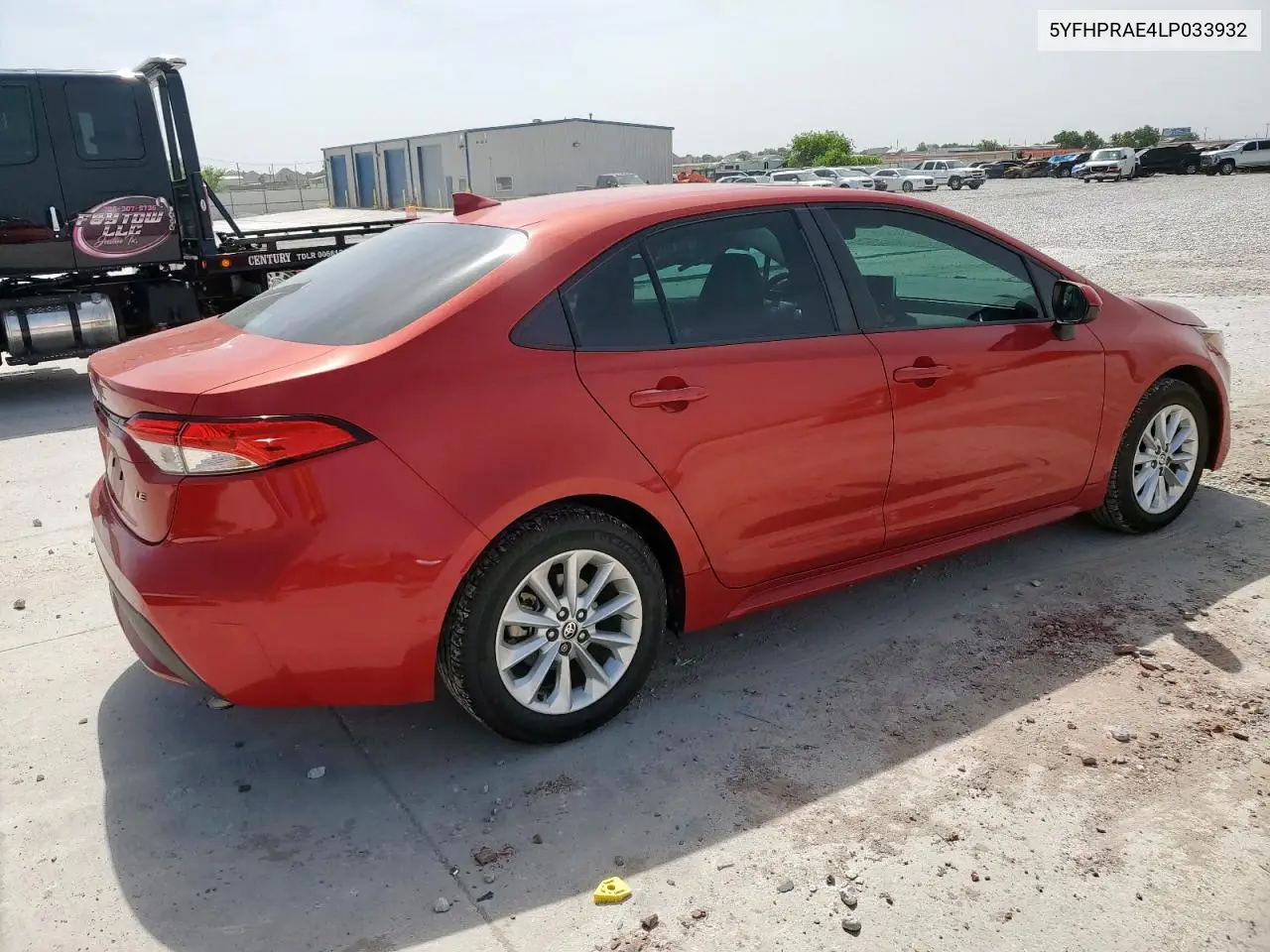 2020 Toyota Corolla Le VIN: 5YFHPRAE4LP033932 Lot: 56993085