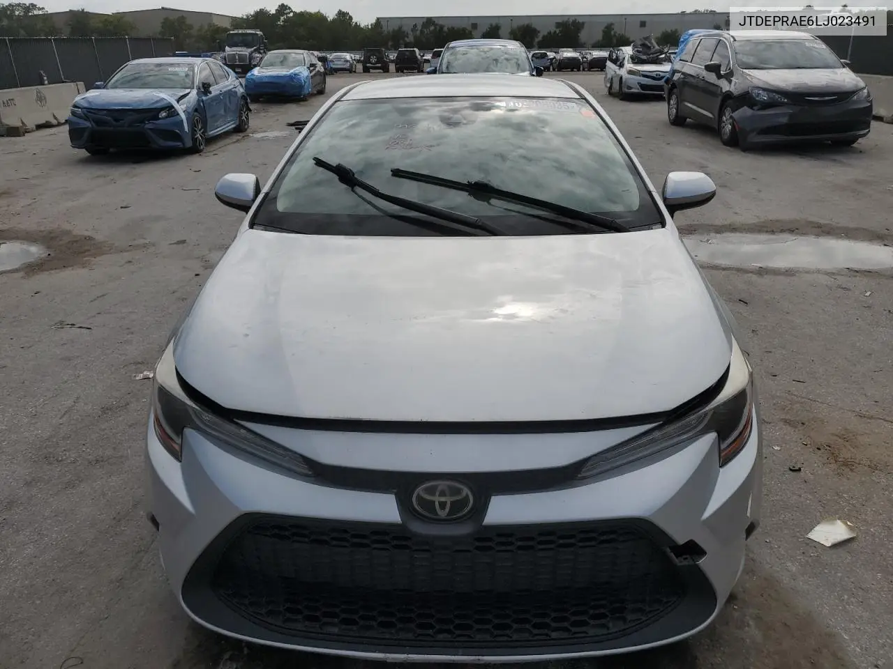 2020 Toyota Corolla Le VIN: JTDEPRAE6LJ023491 Lot: 62006035