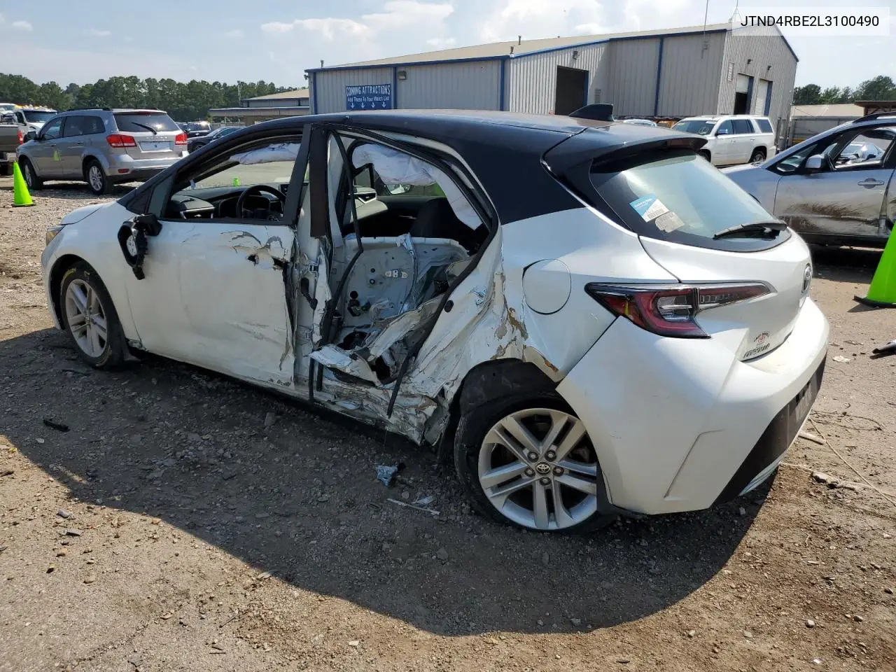 2020 Toyota Corolla Se VIN: JTND4RBE2L3100490 Lot: 62408175