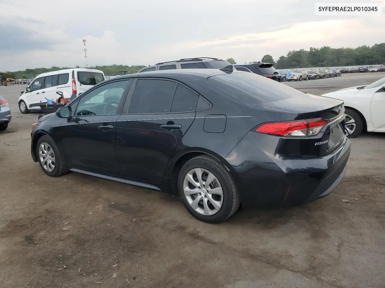 2020 Toyota Corolla Le VIN: 5YFEPRAE2LP010345 Lot: 62665185