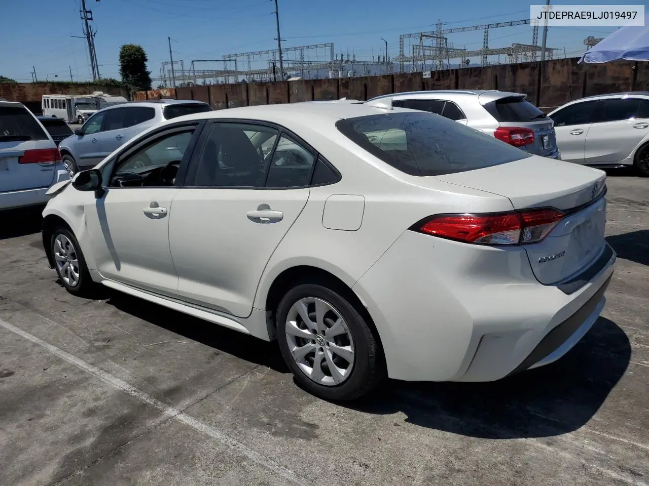 2020 Toyota Corolla Le VIN: JTDEPRAE9LJ019497 Lot: 62714685