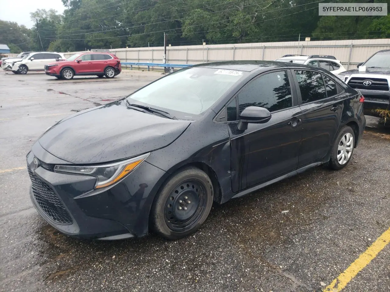 2020 Toyota Corolla Le VIN: 5YFEPRAE1LP069953 Lot: 62771875