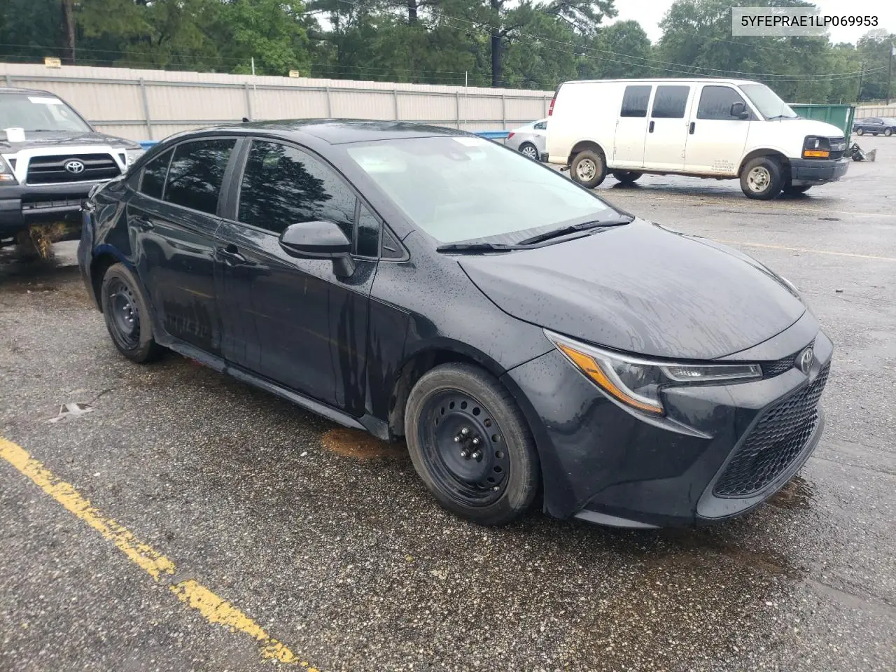2020 Toyota Corolla Le VIN: 5YFEPRAE1LP069953 Lot: 62771875