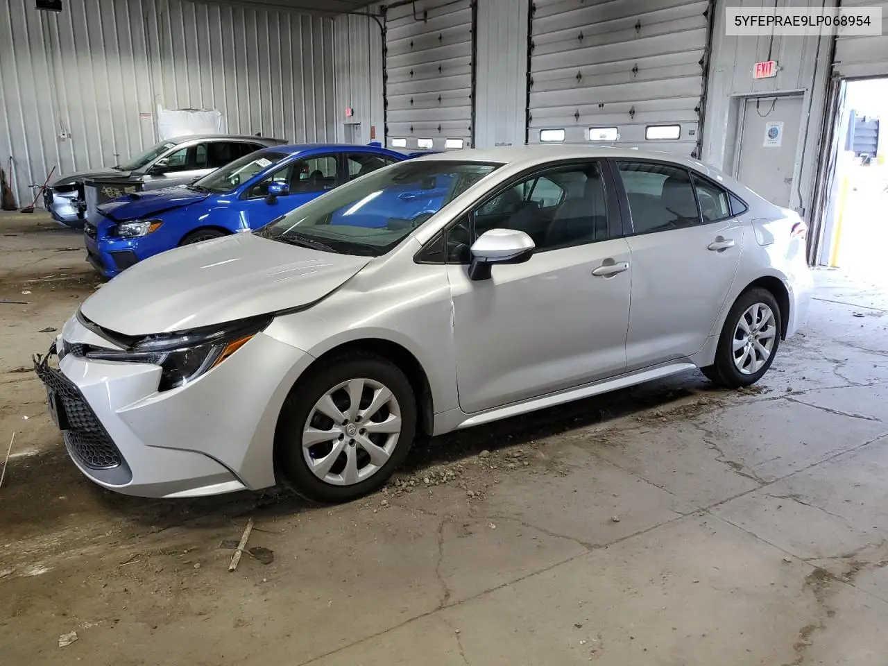 2020 Toyota Corolla Le VIN: 5YFEPRAE9LP068954 Lot: 62894885