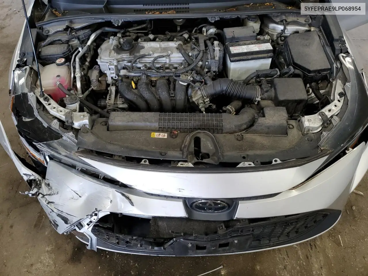 2020 Toyota Corolla Le VIN: 5YFEPRAE9LP068954 Lot: 62894885