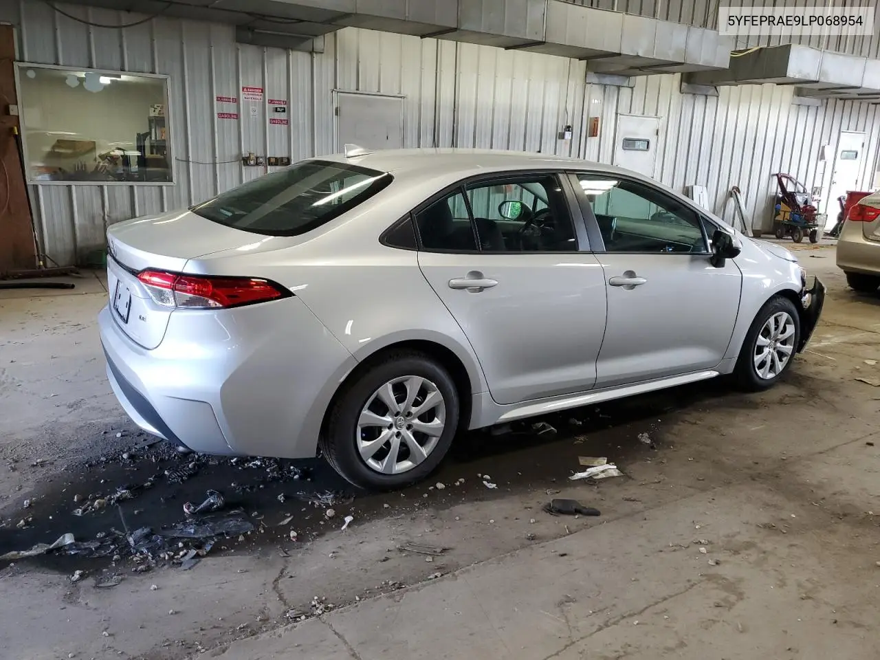 2020 Toyota Corolla Le VIN: 5YFEPRAE9LP068954 Lot: 62894885