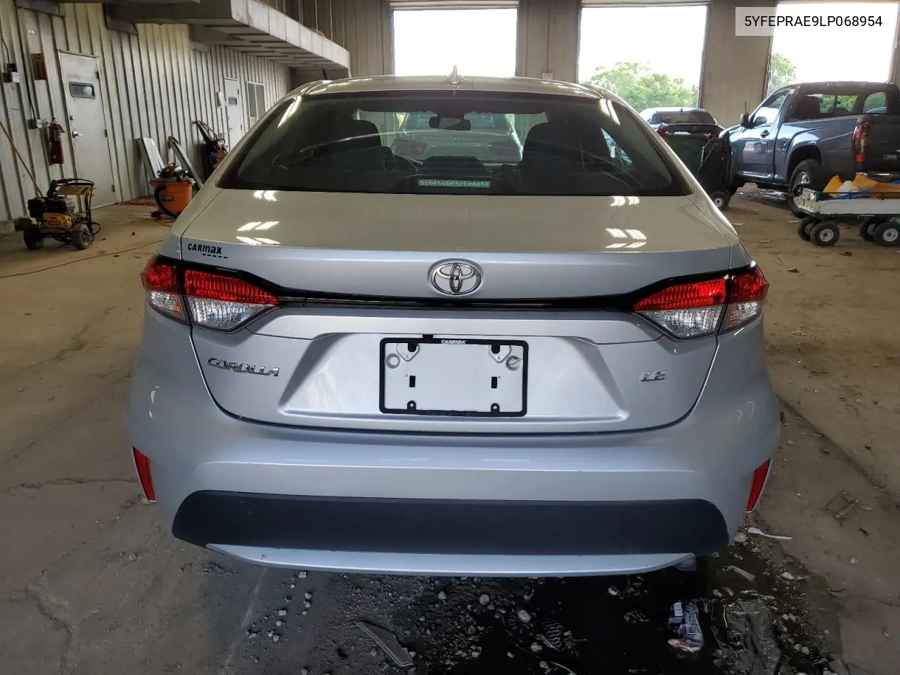 2020 Toyota Corolla Le VIN: 5YFEPRAE9LP068954 Lot: 62894885