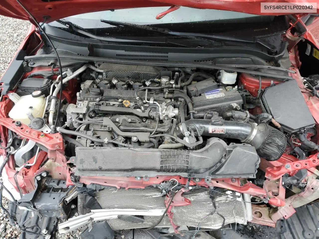 2020 Toyota Corolla Se VIN: 5YFS4RCE1LP020342 Lot: 63368875