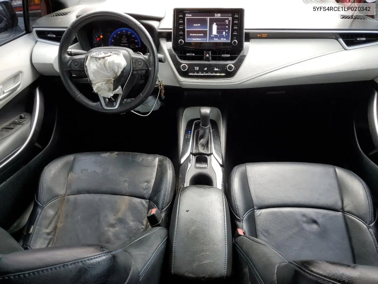 2020 Toyota Corolla Se VIN: 5YFS4RCE1LP020342 Lot: 63368875