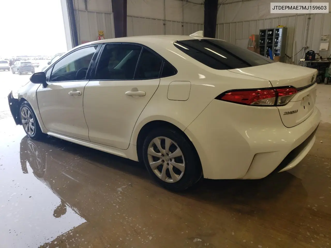 2021 Toyota Corolla Le VIN: JTDEPMAE7MJ159603 Lot: 45173055