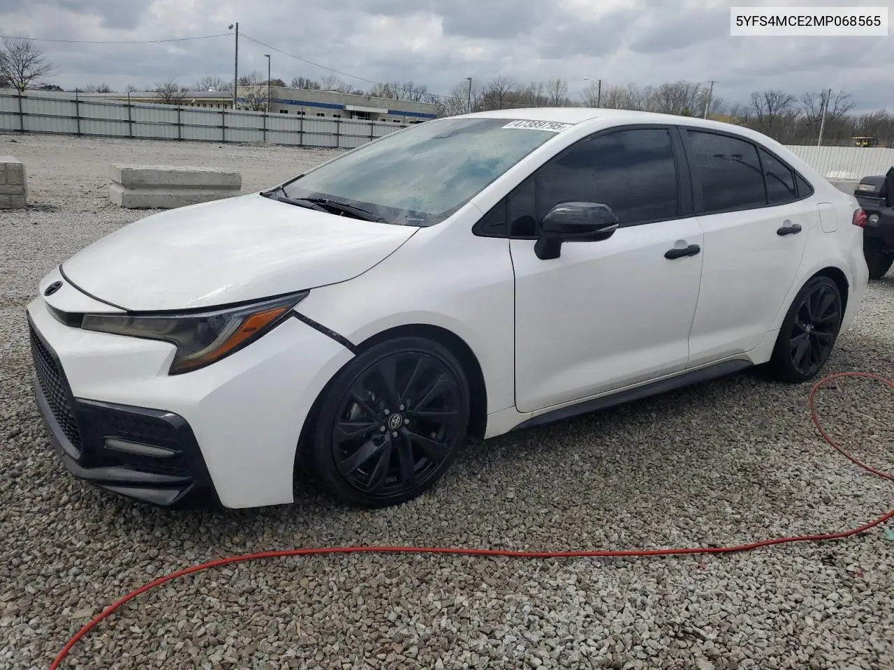 2021 Toyota Corolla Se VIN: 5YFS4MCE2MP068565 Lot: 47389795