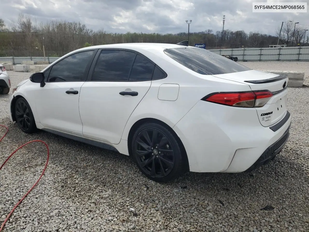 2021 Toyota Corolla Se VIN: 5YFS4MCE2MP068565 Lot: 47389795