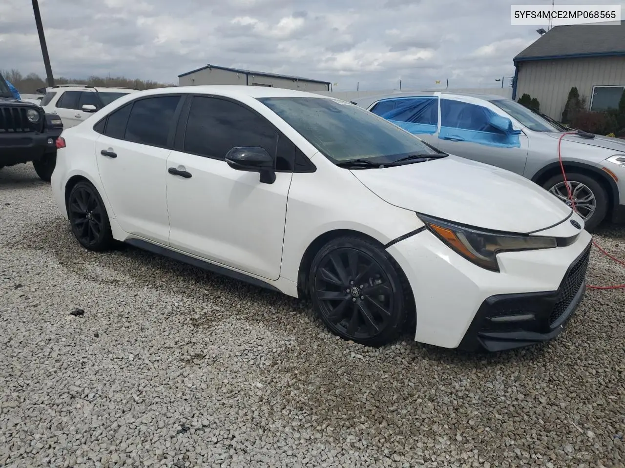 2021 Toyota Corolla Se VIN: 5YFS4MCE2MP068565 Lot: 47389795
