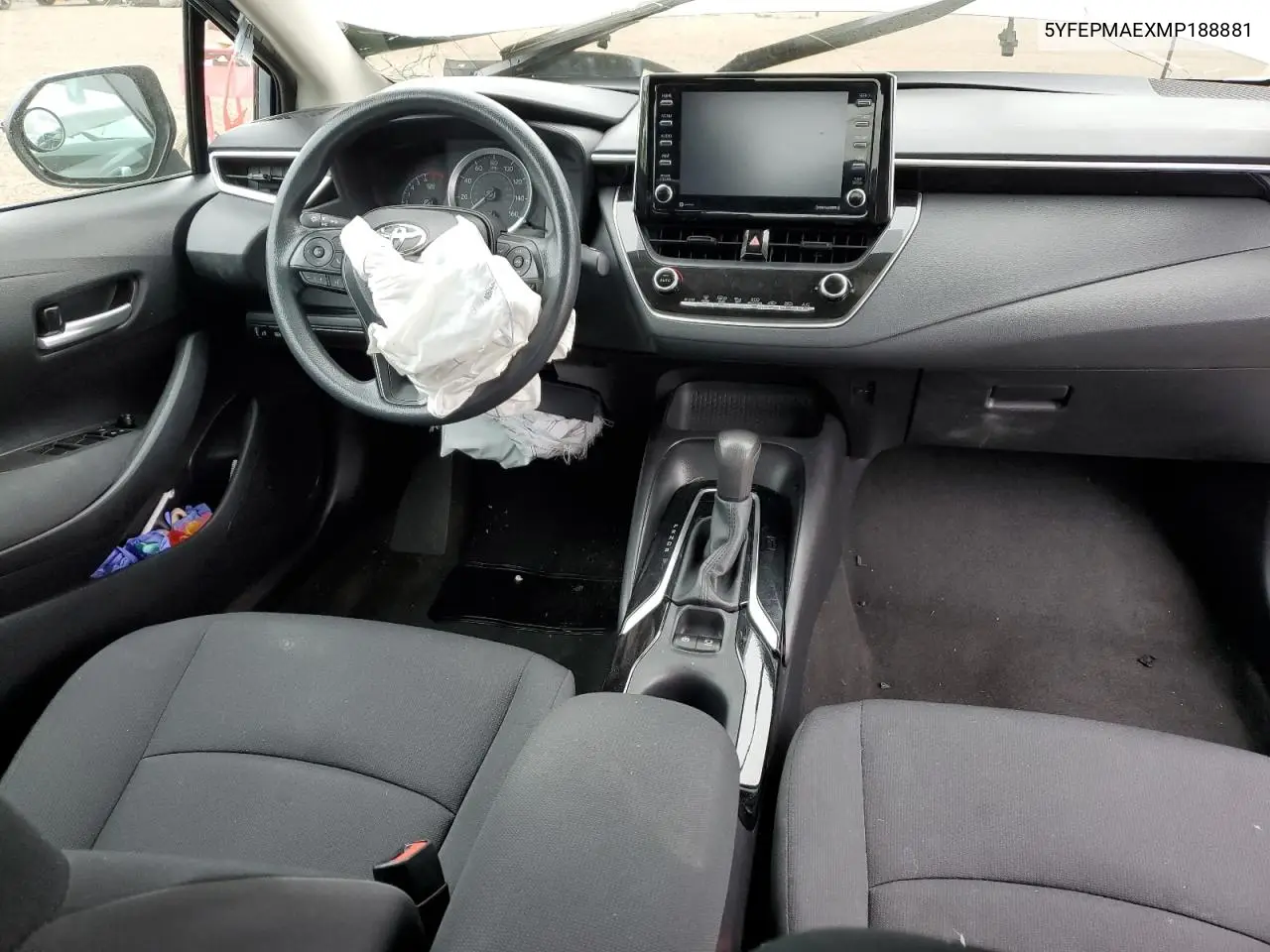 2021 Toyota Corolla Le VIN: 5YFEPMAEXMP188881 Lot: 56760935