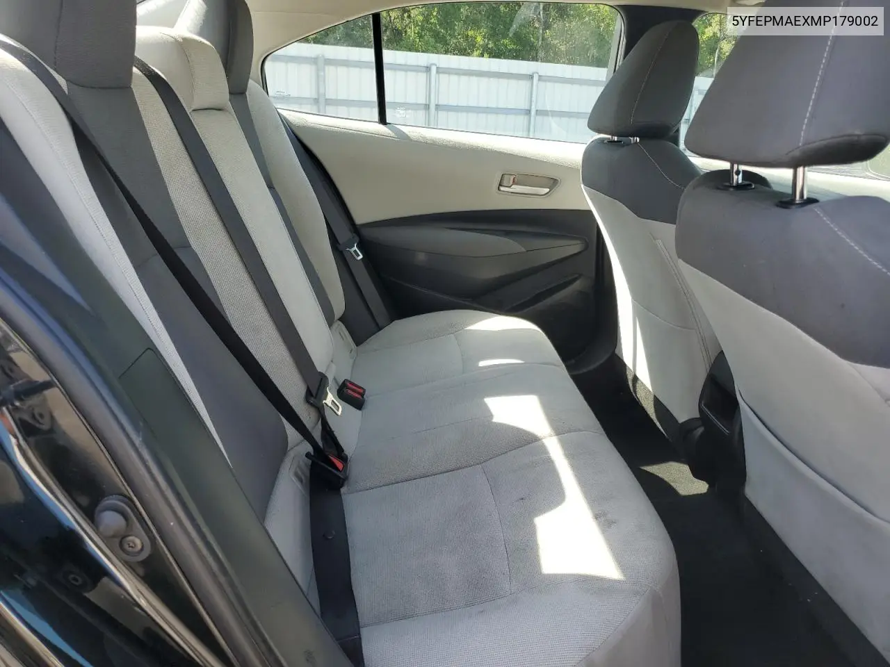 2021 Toyota Corolla Le VIN: 5YFEPMAEXMP179002 Lot: 57150075