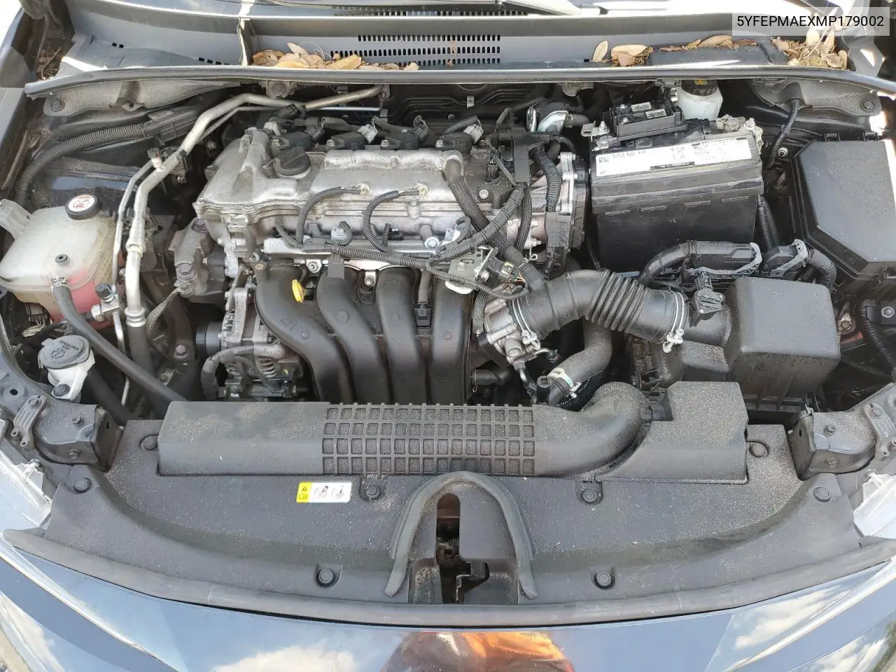 2021 Toyota Corolla Le VIN: 5YFEPMAEXMP179002 Lot: 57150075