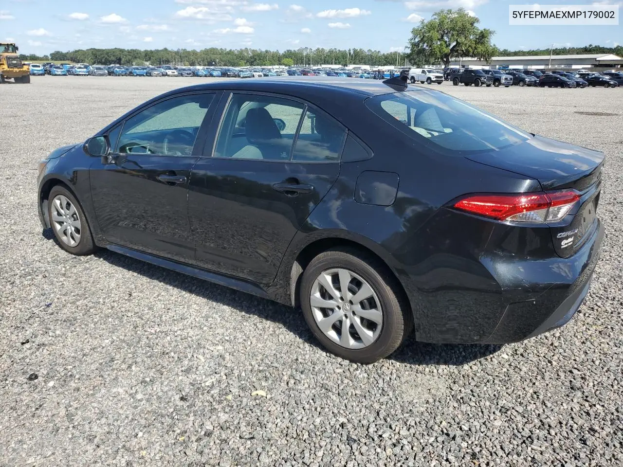 2021 Toyota Corolla Le VIN: 5YFEPMAEXMP179002 Lot: 57150075