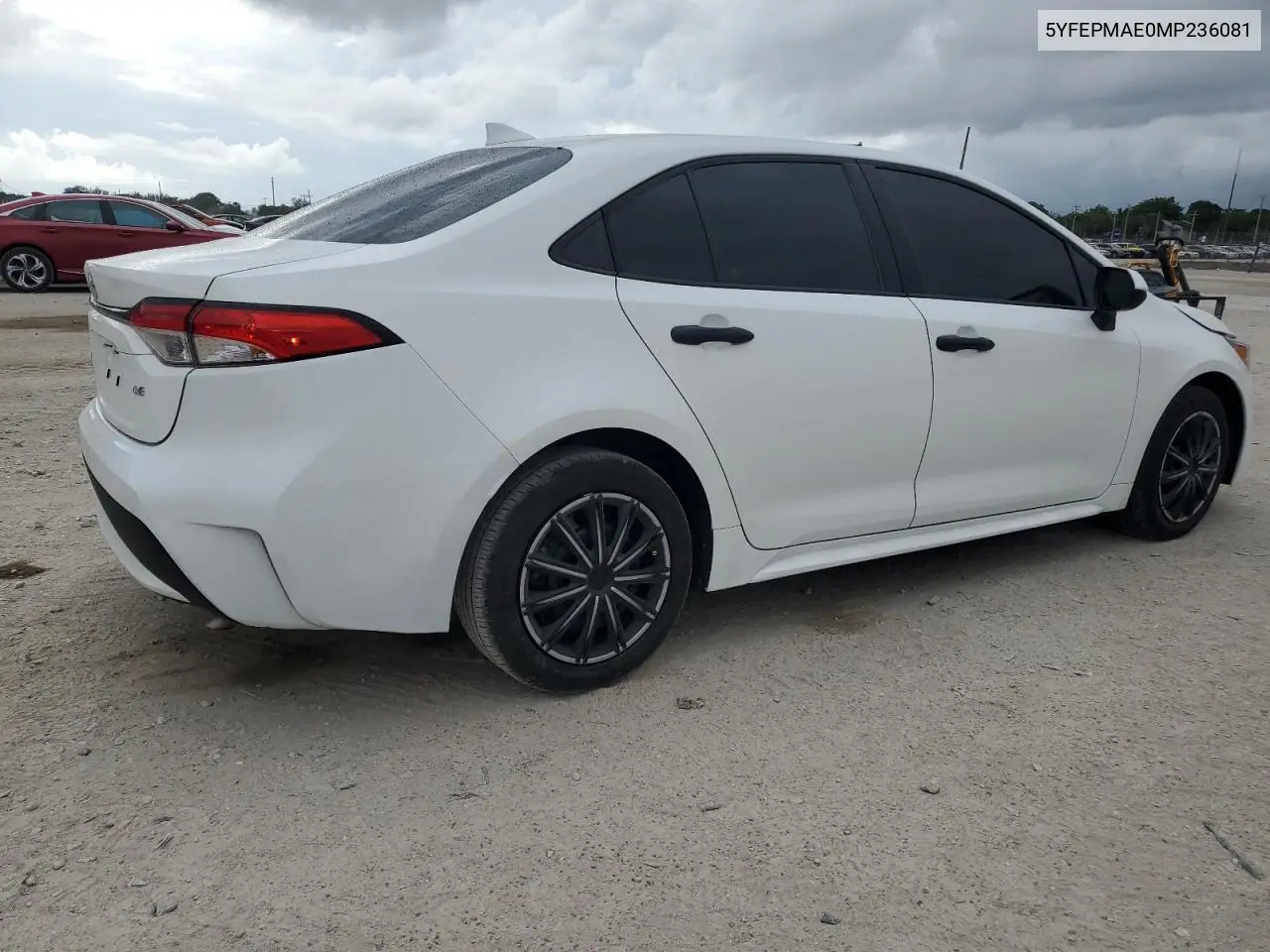 2021 Toyota Corolla Le VIN: 5YFEPMAE0MP236081 Lot: 63236045