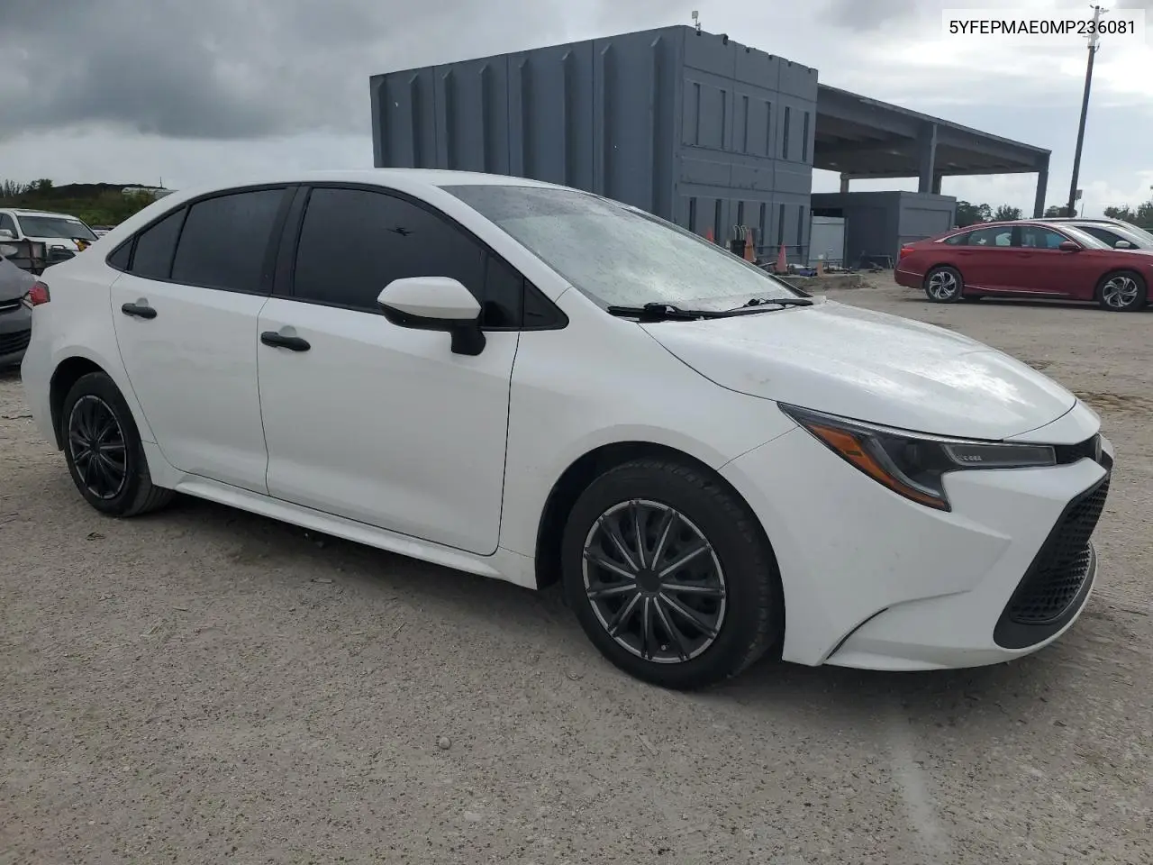 2021 Toyota Corolla Le VIN: 5YFEPMAE0MP236081 Lot: 63236045