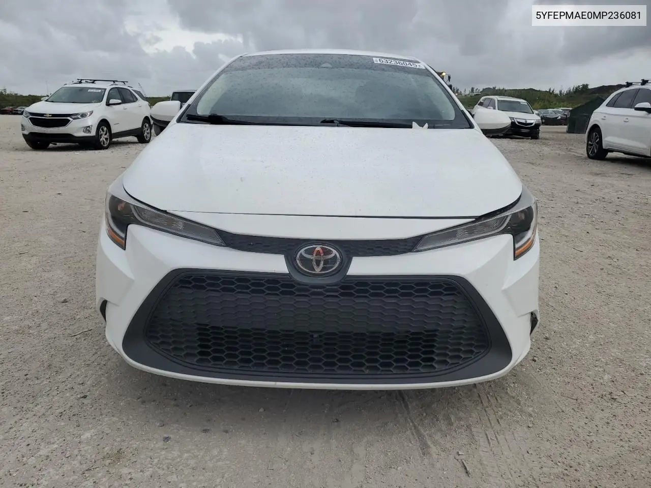2021 Toyota Corolla Le VIN: 5YFEPMAE0MP236081 Lot: 63236045