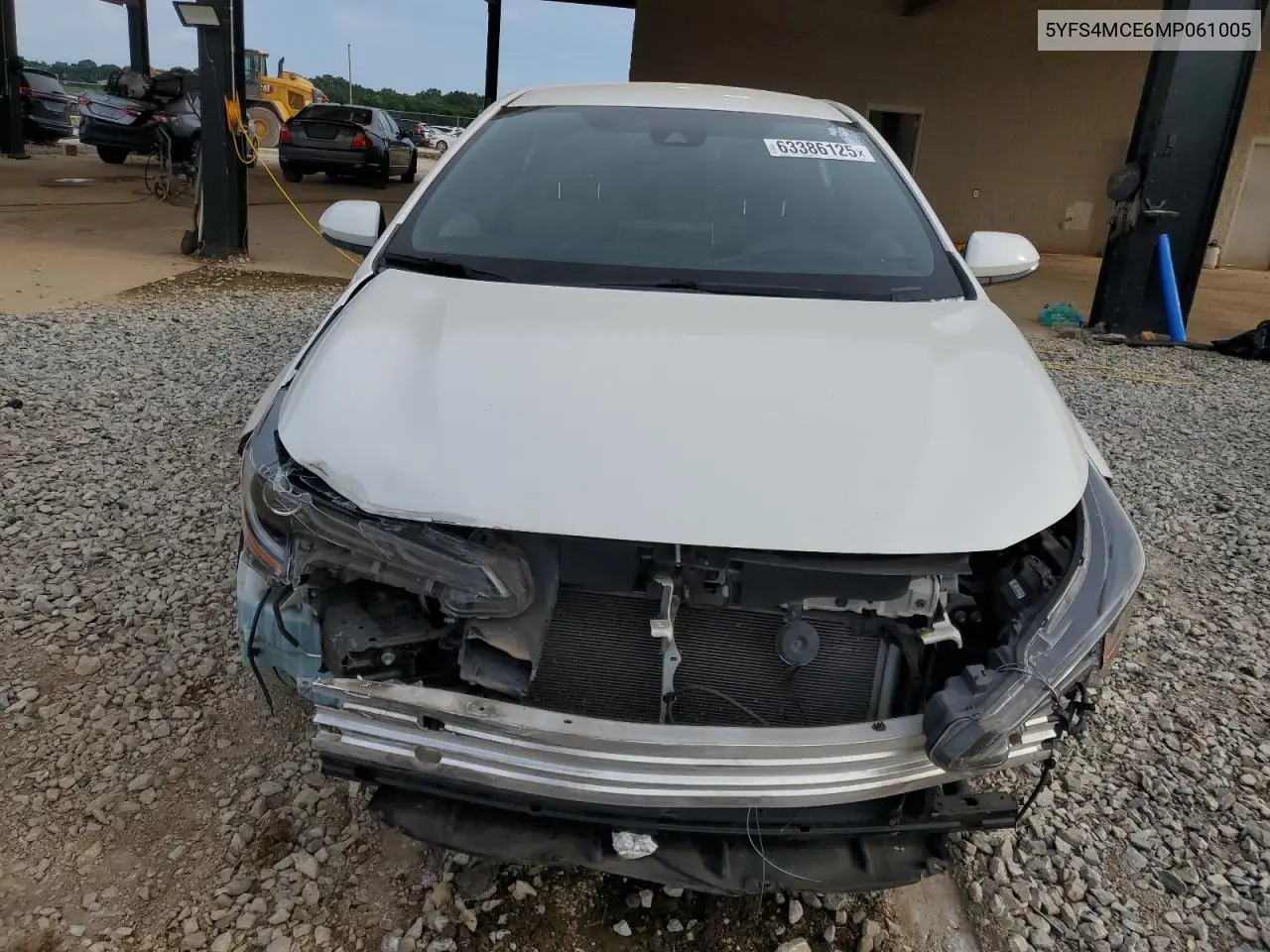 2021 Toyota Corolla Se VIN: 5YFS4MCE6MP061005 Lot: 63386125