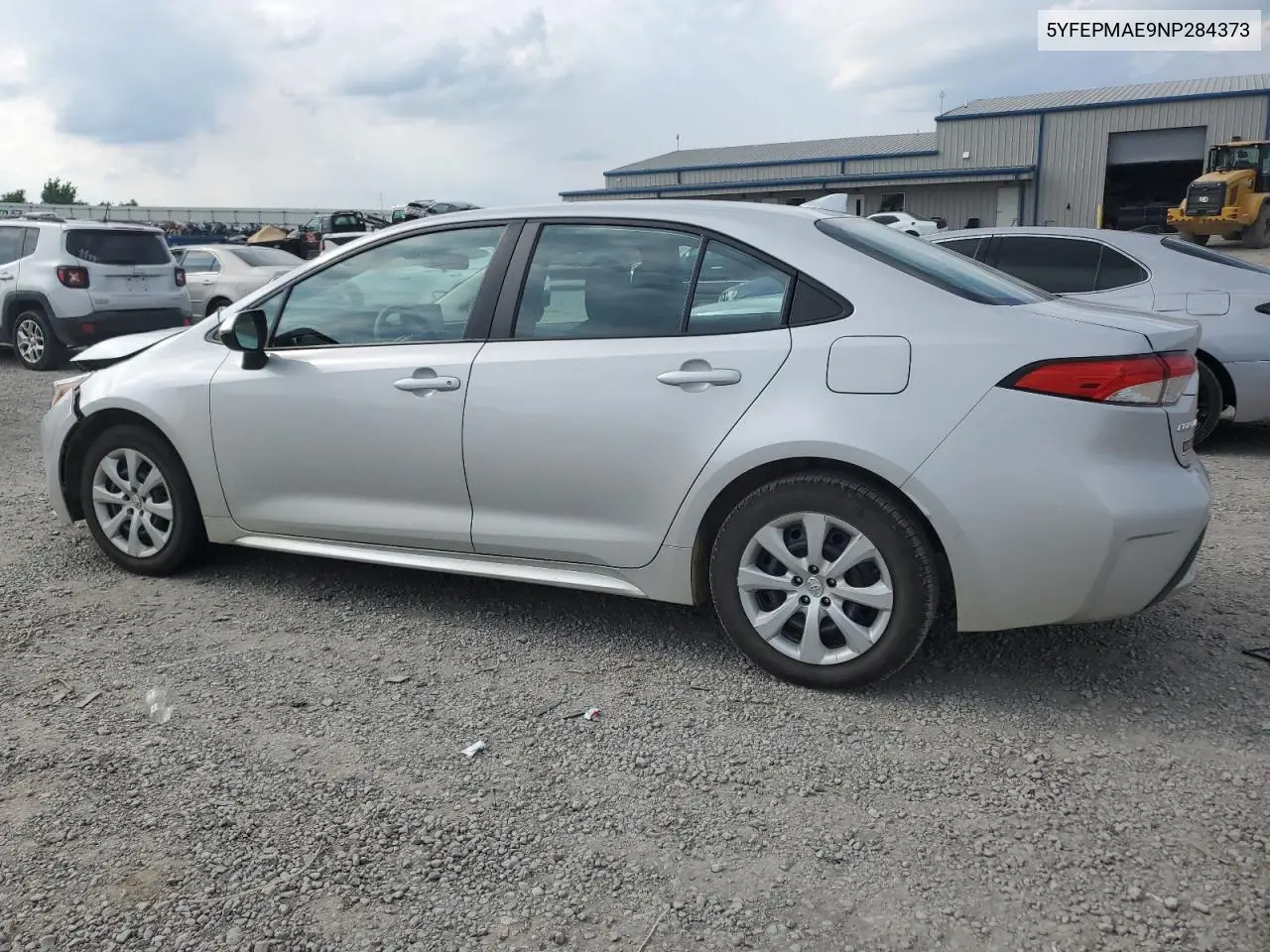 2022 Toyota Corolla Le VIN: 5YFEPMAE9NP284373 Lot: 56663515