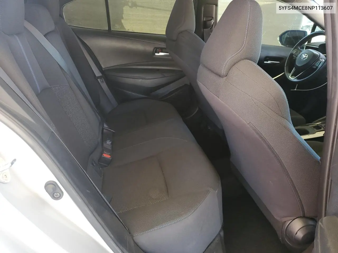 2022 Toyota Corolla Se VIN: 5YFS4MCE8NP113607 Lot: 57126435