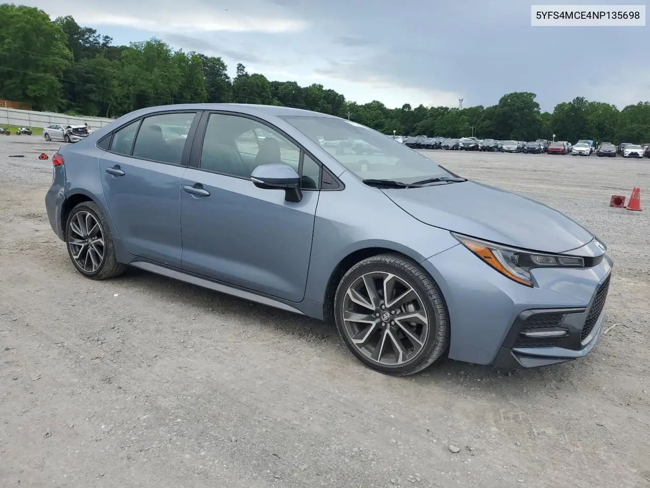 5yfs4mce4np135698 5YFS4MCE4NP135698 2022 Toyota Corolla Se