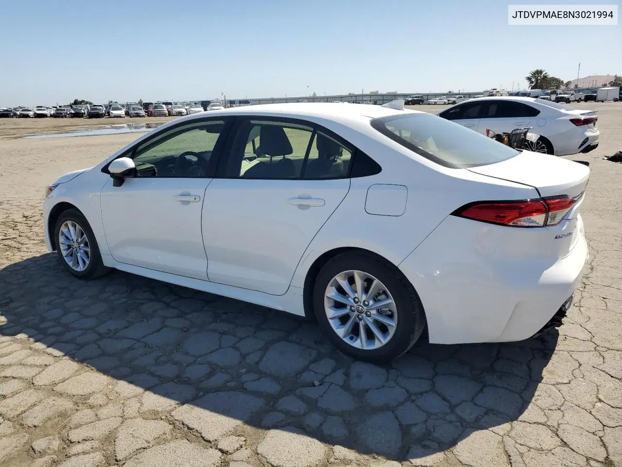 2022 Toyota Corolla Le VIN: JTDVPMAE8N3021994 Lot: 57161485