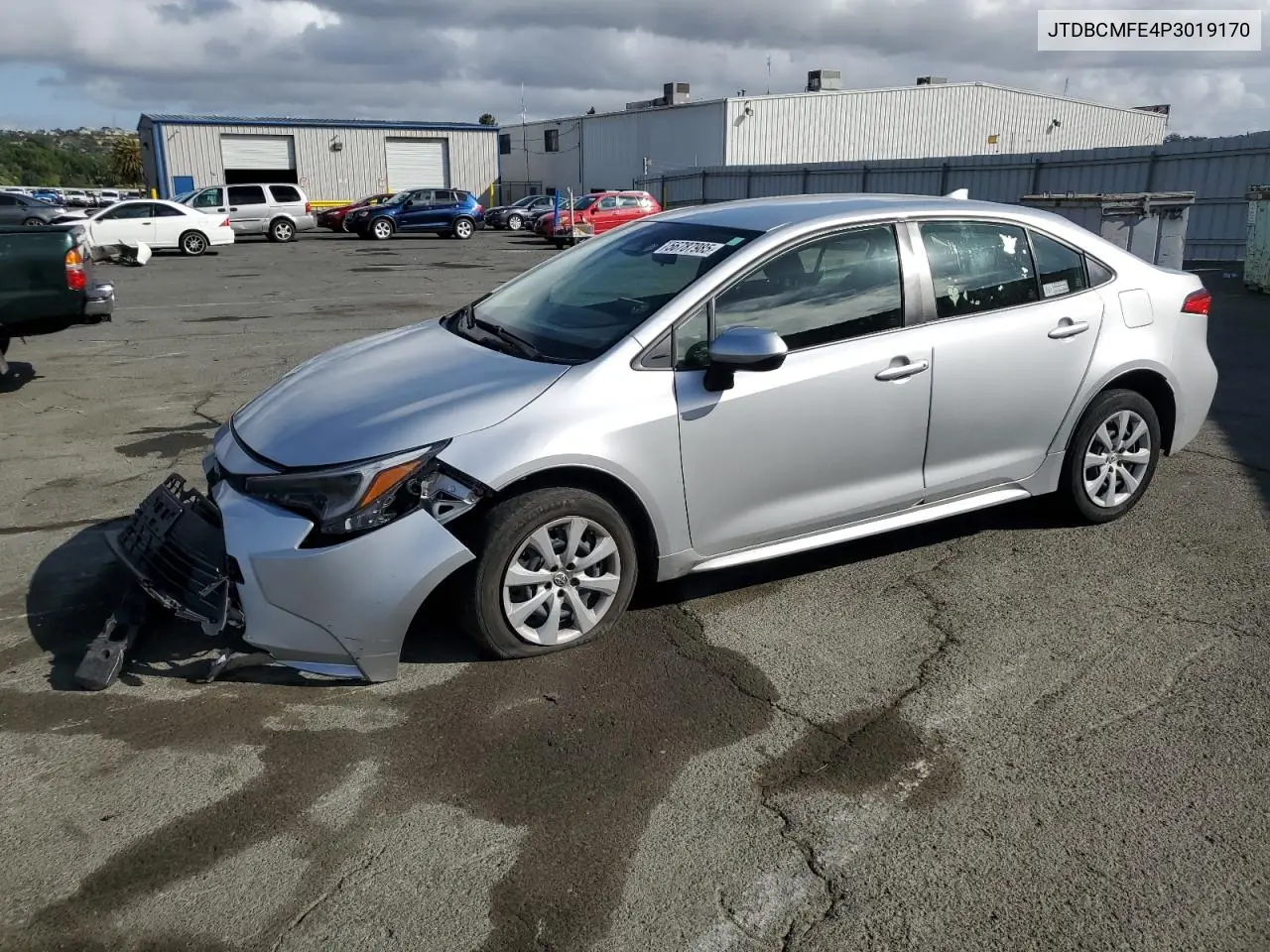 2023 Toyota Corolla Le VIN: JTDBCMFE4P3019170 Lot: 56787985