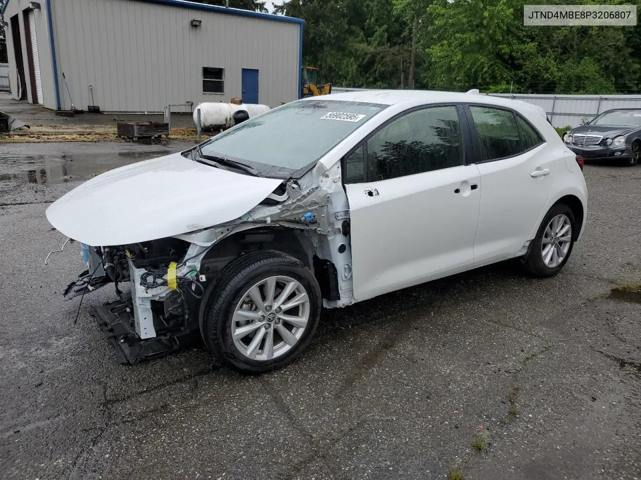 2023 Toyota Corolla Se VIN: JTND4MBE8P3206807 Lot: 56902595