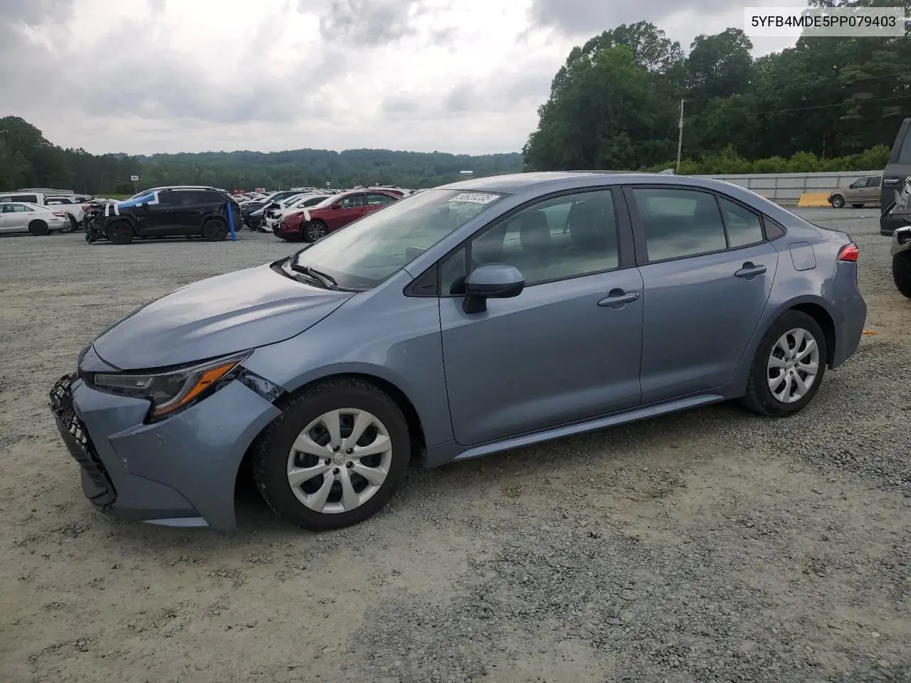 2023 Toyota Corolla Le VIN: 5YFB4MDE5PP079403 Lot: 58920235