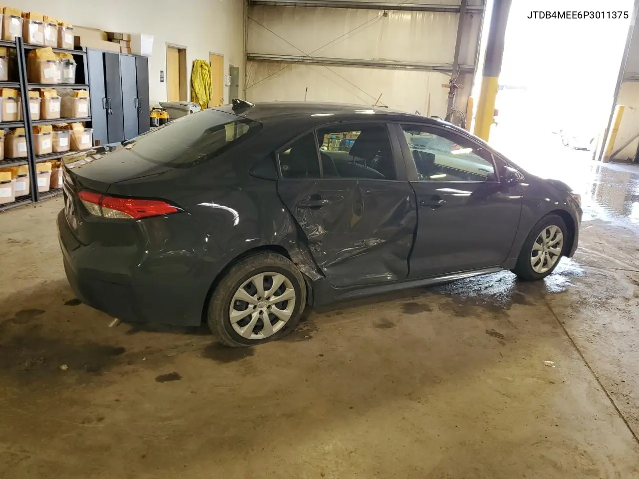 2023 Toyota Corolla Le VIN: JTDB4MEE6P3011375 Lot: 58929575
