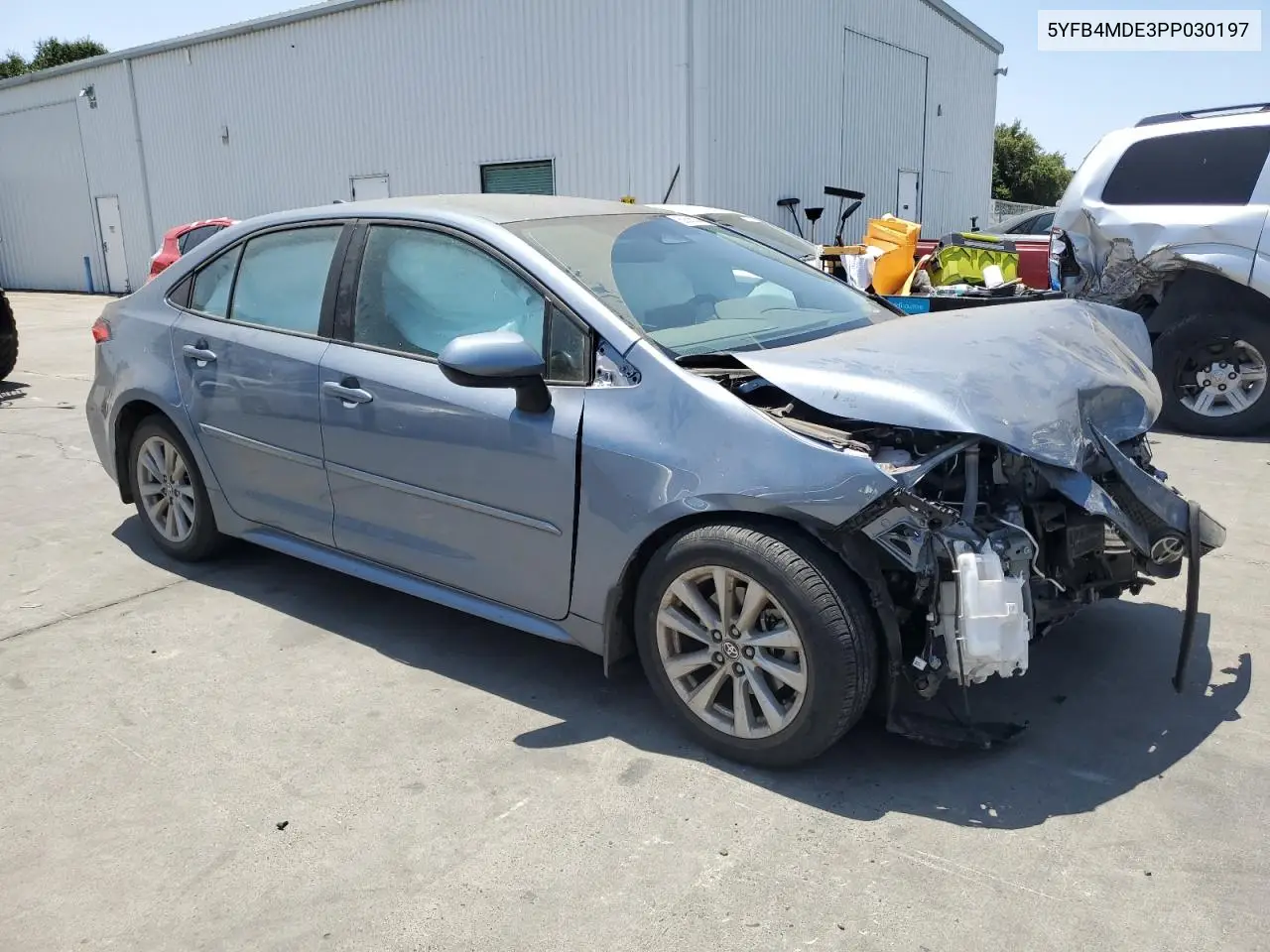 2023 Toyota Corolla Le VIN: 5YFB4MDE3PP030197 Lot: 60665065