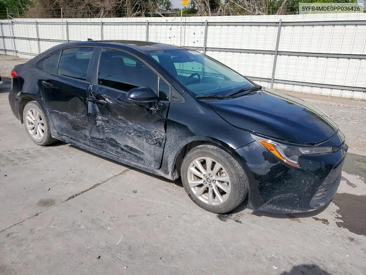 5yfb4mde0pp036426 5YFB4MDE0PP036426 2023 Toyota Corolla Le